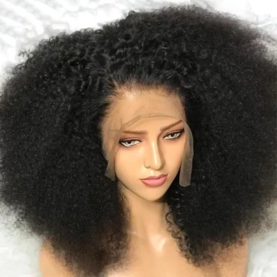 Afro Kinky Curly Wig Lace Front Wig