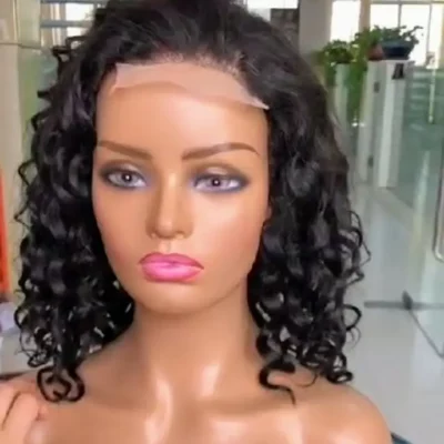 Short wave Bob Lace Front Human Hair Wig