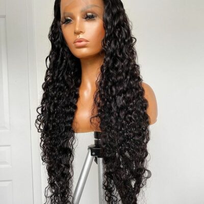 Deep Curly Lace Front Human Hair Wig