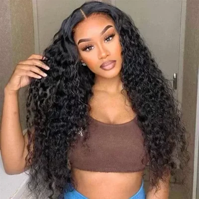 Water Wave 13x4 Lace Front Human Hair Wig