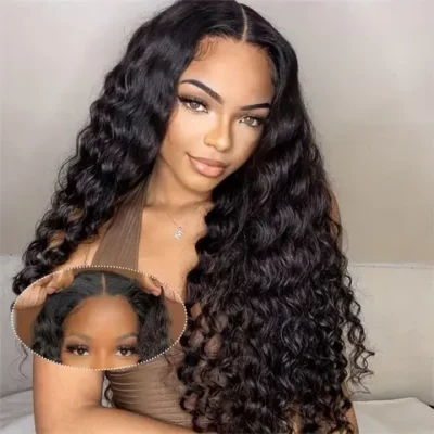 Burmese Curly 13x4 Lace Front Human Hair Wig
