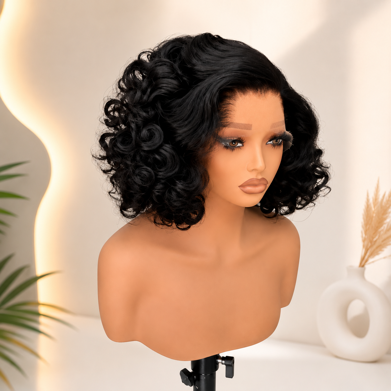 KS Wave Bob Wig – HD Glueless Human Hair Wig - Image 2